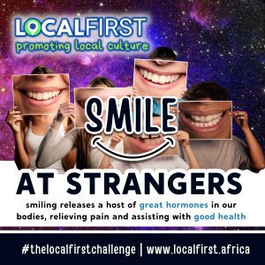 smile at strangers local first