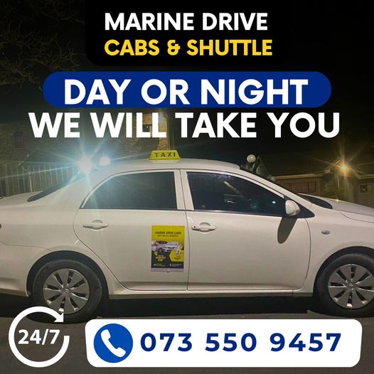 marine drive cabs shuttle margate cab t taxi south coast kzn