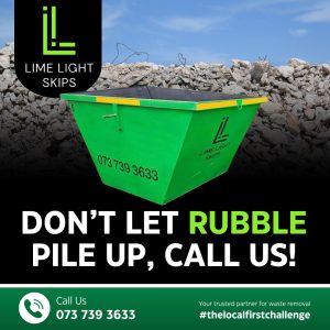 lime light skip - skip hire - south coast - shelly beach - waste management near me