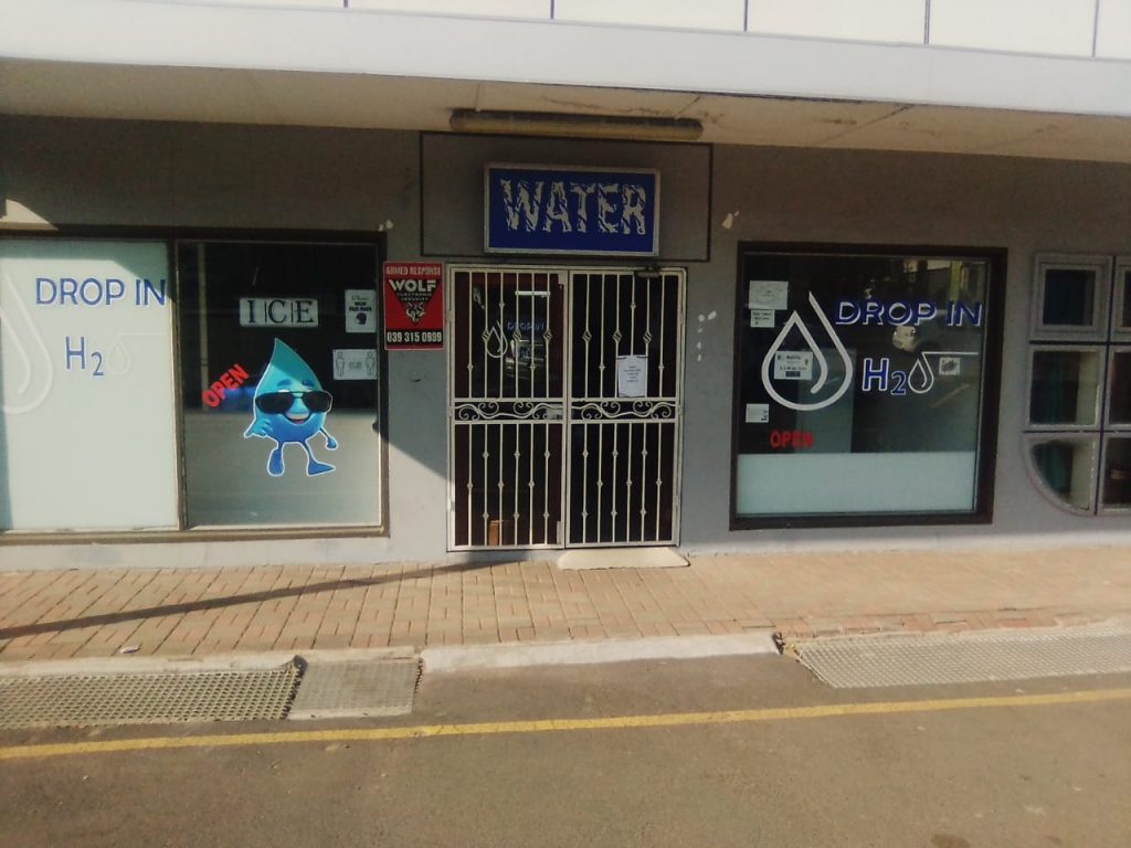 H2o water shop local first